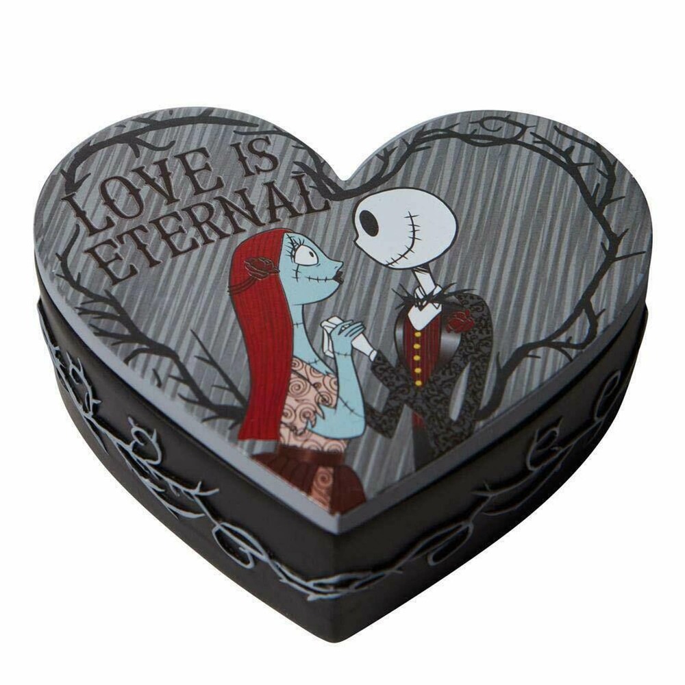 Enesco Disney Showcase Jack and Sally Trinket Box